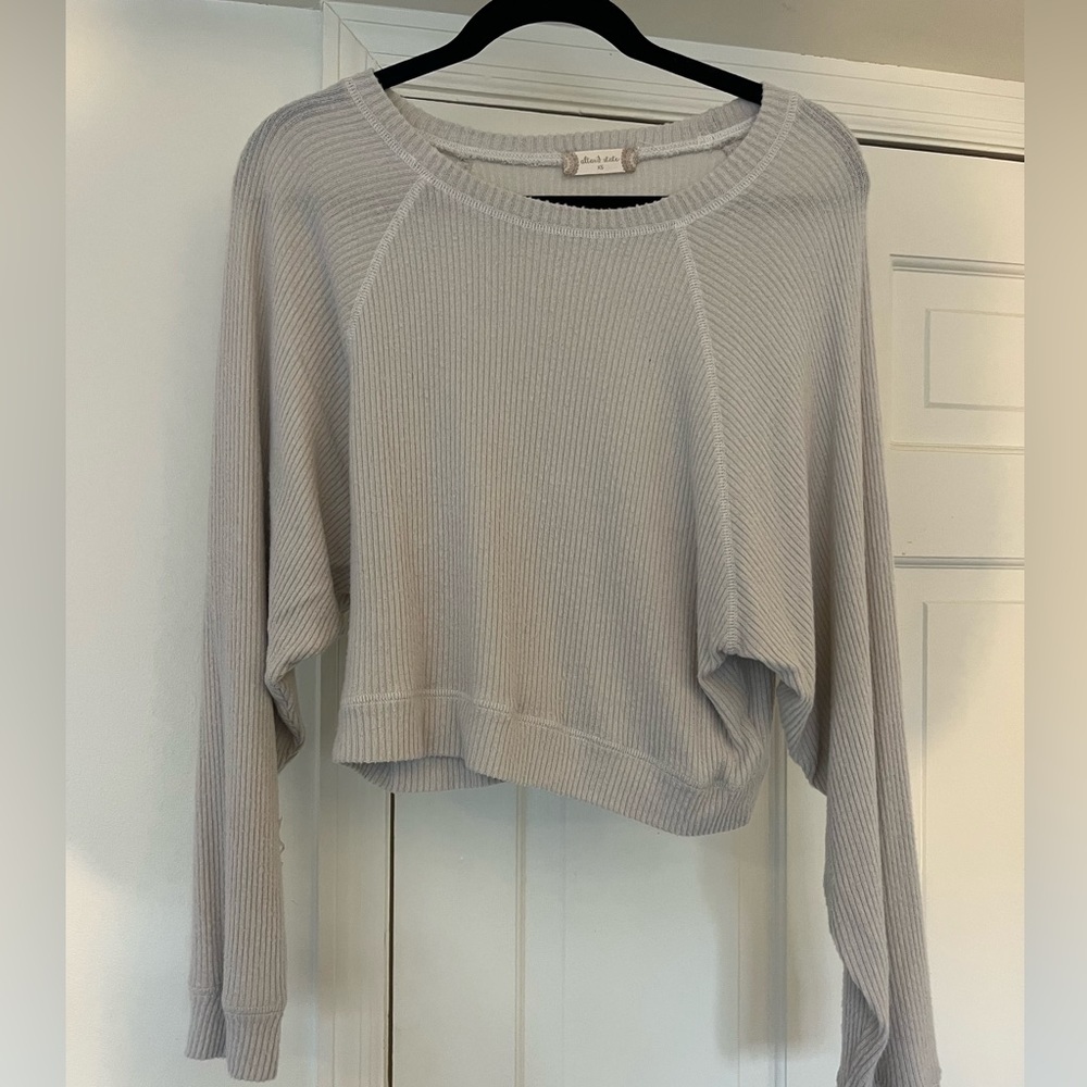 Super soft cropped pullover